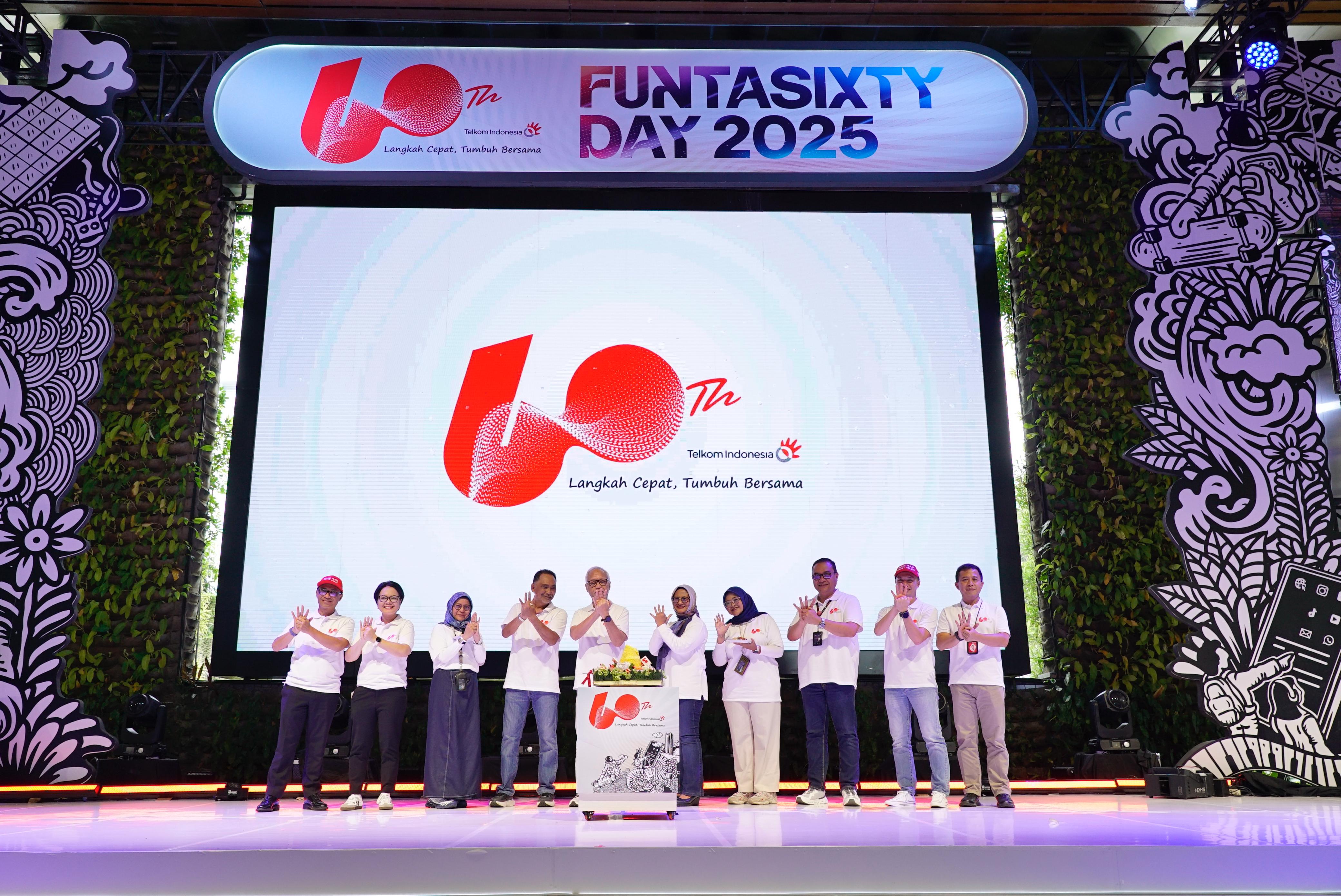Telkom Rayakan HUT ke-60 Lewat Aksi Donor Darah dan Jaga Lingkungan
